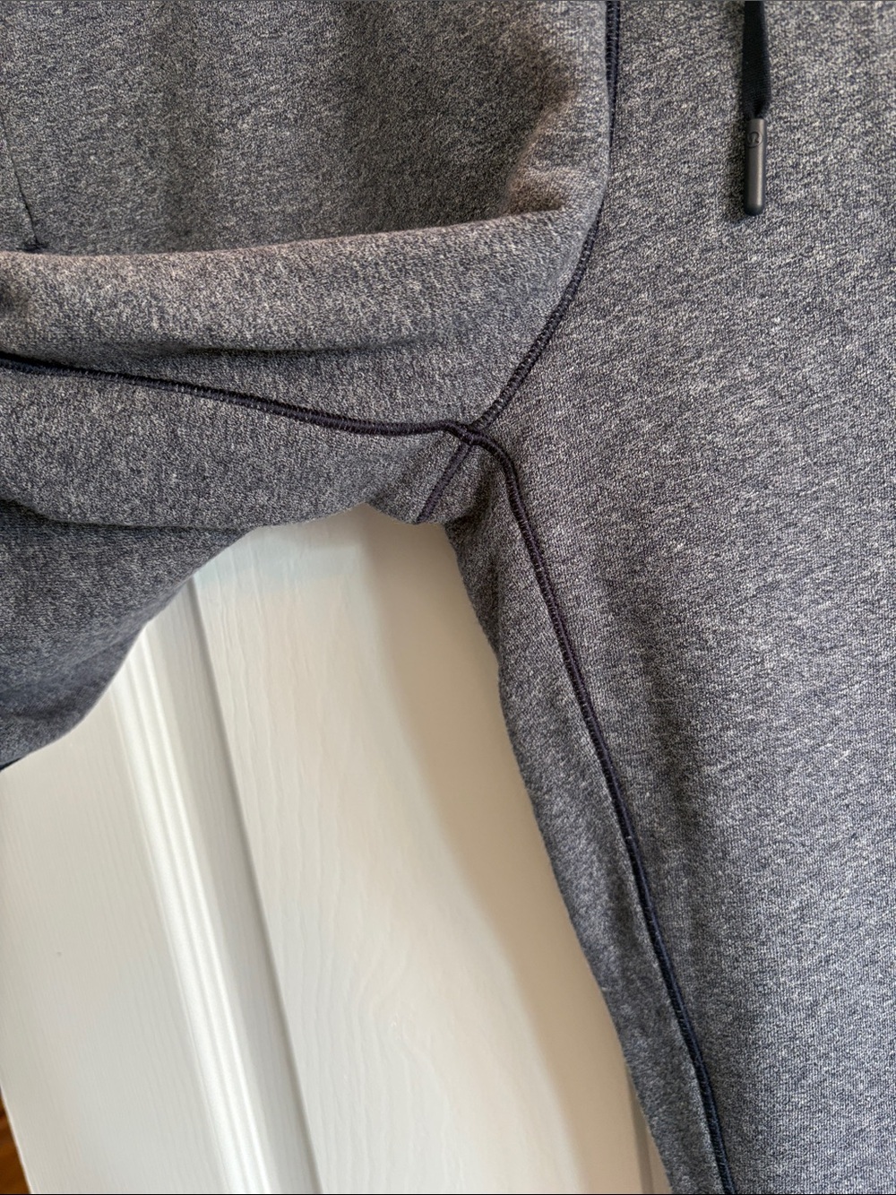 LULULEMON Cool and Collected Heather Blue Joggers - Picture 9 of 14